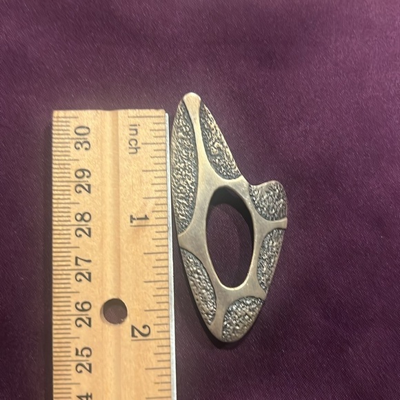 Vintage Silver Heart Brooch - Picture 6 of 17